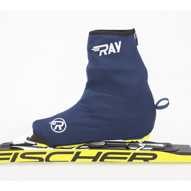Чехол на ботинки BootCover RAY (UNI) темно-синий, лого с/о фото 3