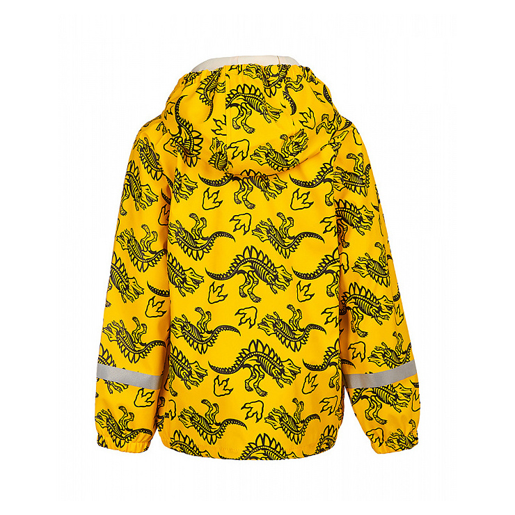 Куртка-дождевик детская OLDOS "Аллозавр" цвет желтый фото 2