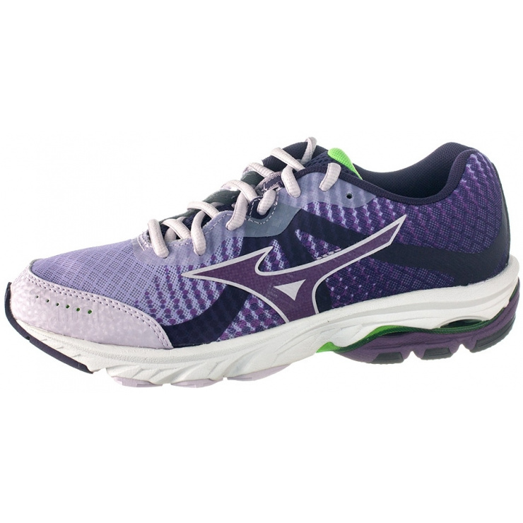 Кроссовки MIZUNO WAVE ELEVATION (W) фиолетовый/сиреневый/темно-фиолетовый фото 1