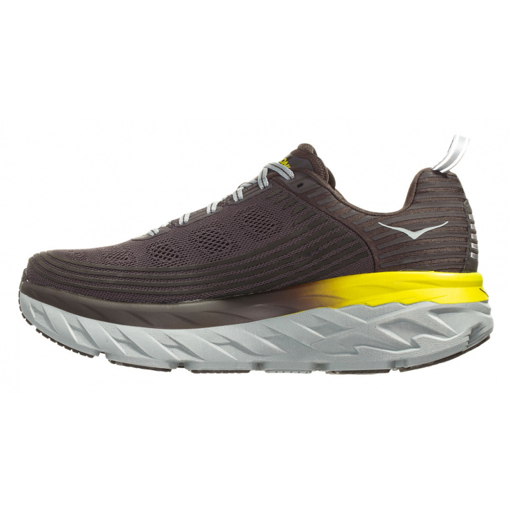 Кроссовки мужские Hoka M BONDI 6 BLACK OLIVE / PAVEMENT фото 2