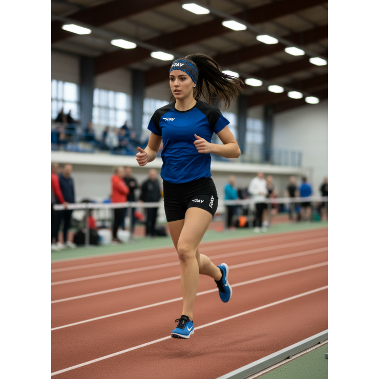 Повязка летняя облегчённая (UNI) принт тигр-синий фото 4