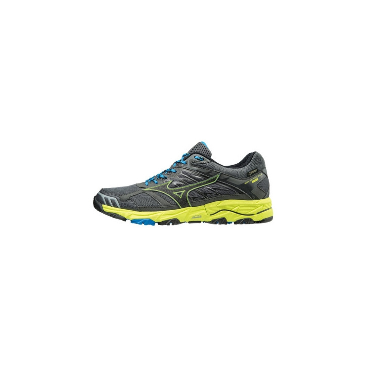 Кроссовки MIZUNO WAVE MUJIN 4 G-TX, серый/черный/желтый фото 1