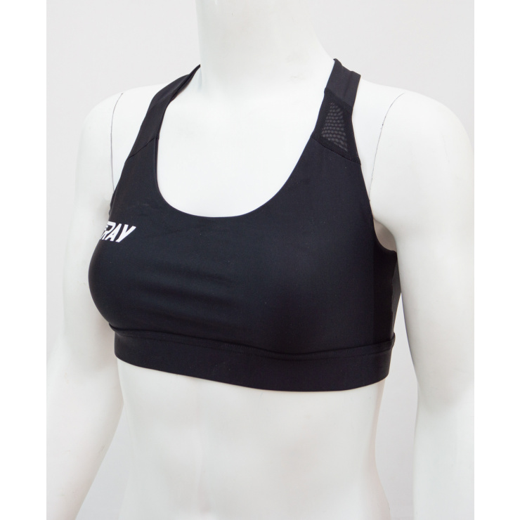 Топ женский Fitness RAY, черный фото 2