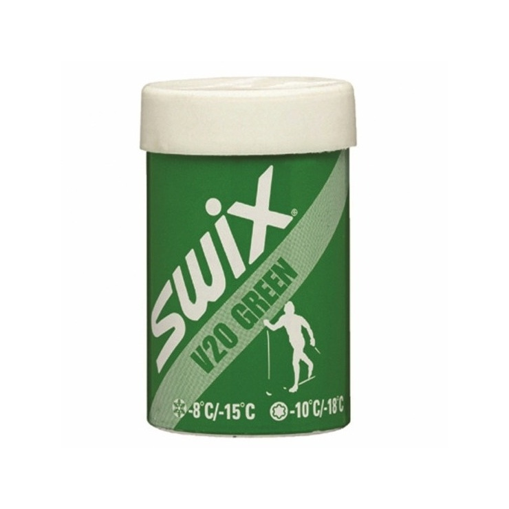 Мазь SWIX V20 Green (-10..-18) 45 гр. фото 1