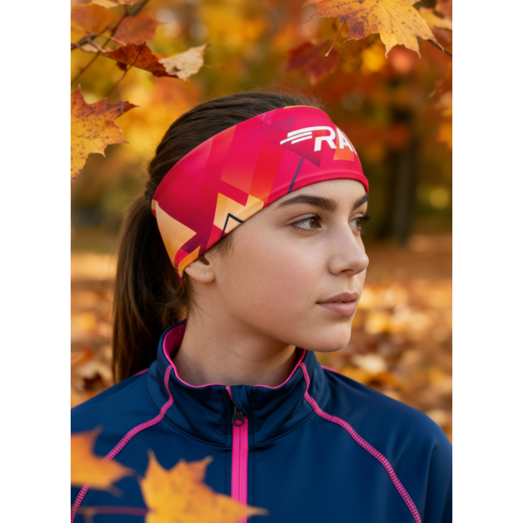 Повязка трикотажная принт RAY TRIANGLE фото 1