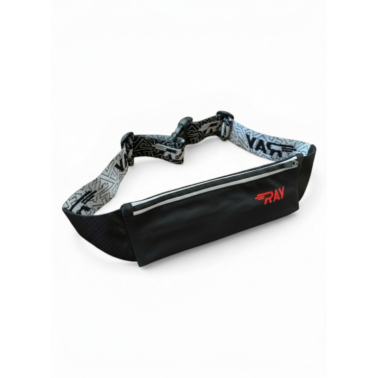 Сумка поясная RAY узкая, черный фото 1