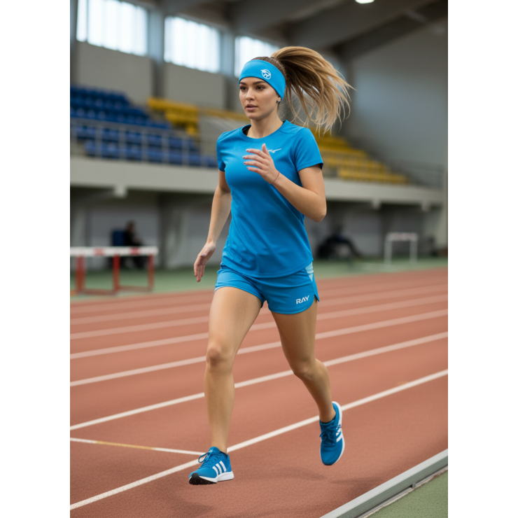 Повязка летняя облегчённая (UNI) бирюзовый фото 4