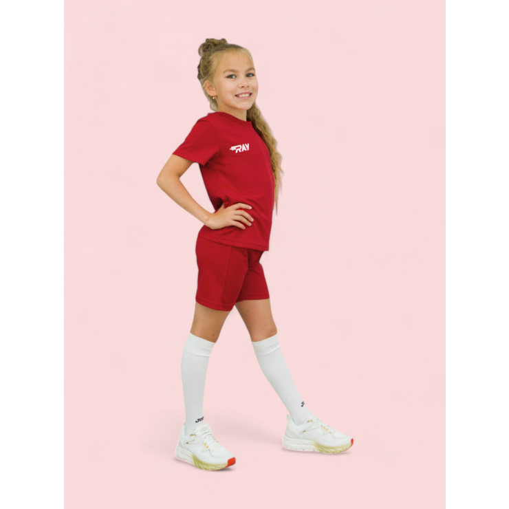 Комплект RAY (Kids) бордовый, лого белый фото 6