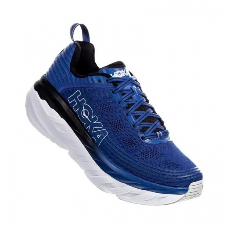 Кроссовки мужские Hoka M BONDI 6 GALAXY BLUE / ANTHRACITE фото 4