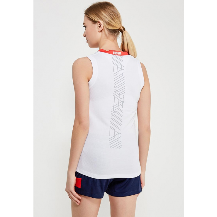 Футболка ASICS WOMEN RUSSIA SLEEVELESS TEE фото 2