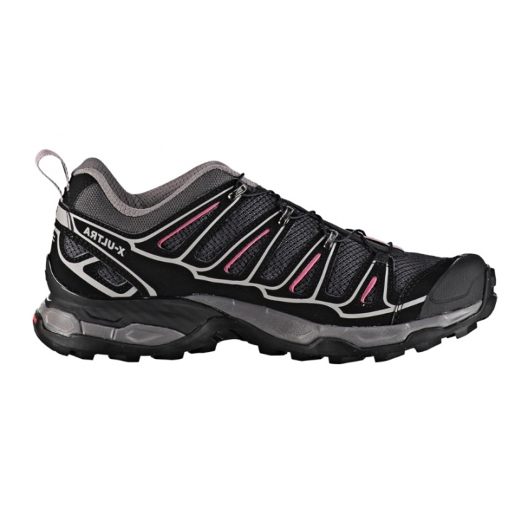 Кроссовки SALOMON X ULTRA 2 W ASPH/BLACK/HOT PI фото 1