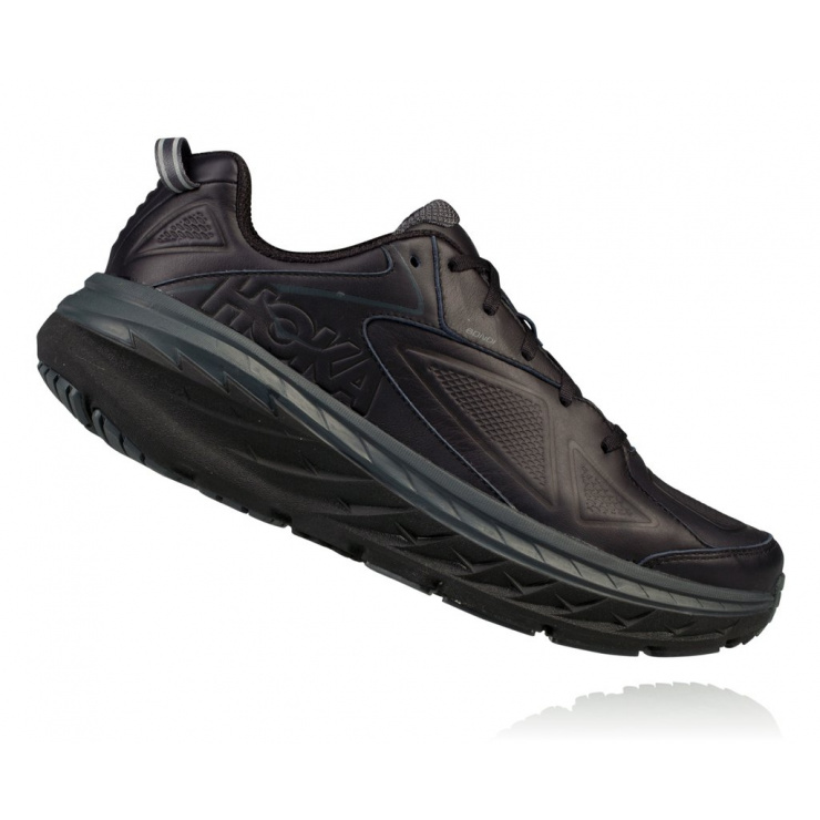 Кроссовки мужские Hoka M BONDI LTR BLACK фото 4