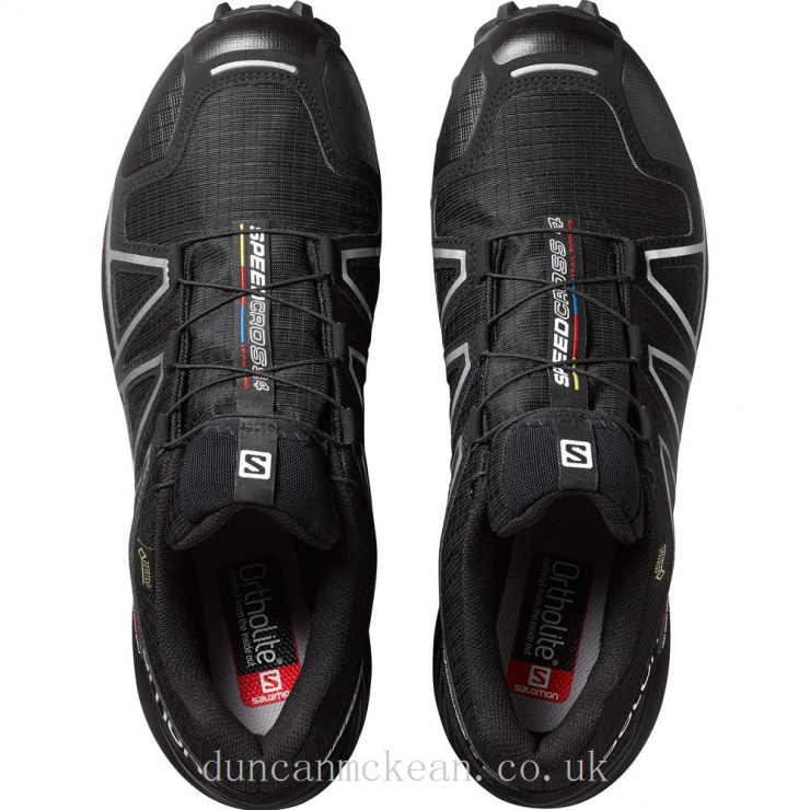 Кроссовки SALOMON SPEEDCROSS 4 GTX BLACK/BLACK фото 4