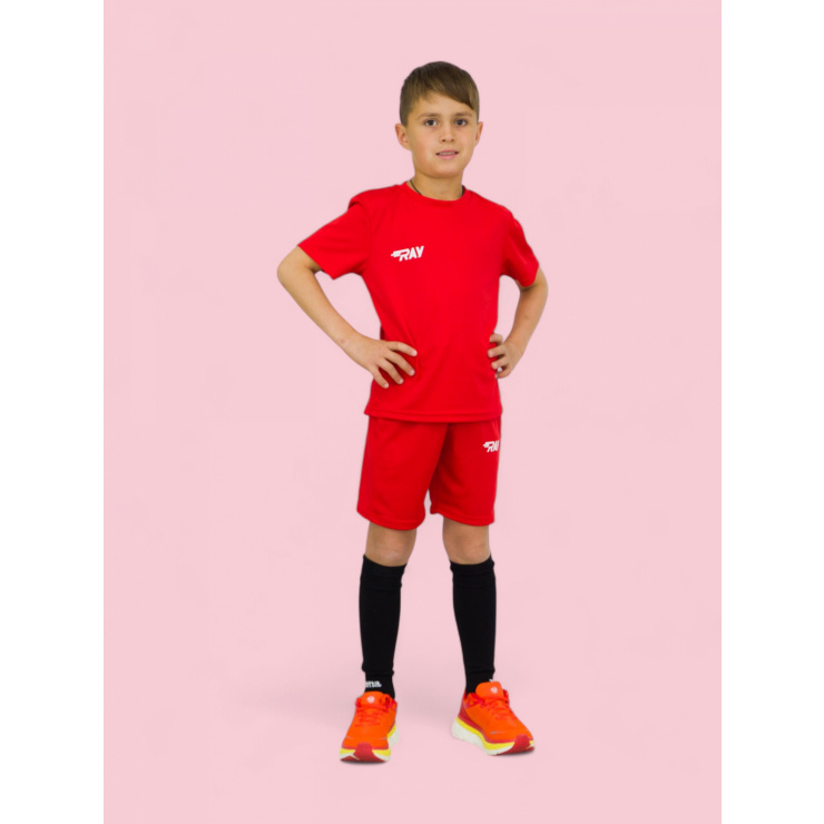 Комплект RAY (Kids) красный, лого белый  фото 8