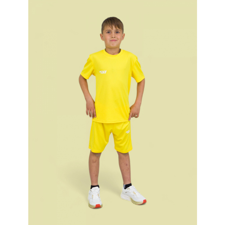 Комплект RAY (Kids) желтый, лого белый  фото 12