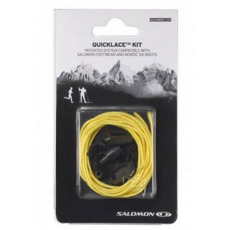 Шнурки SALOMON QUICKLACE KIT YELLOW фото 1