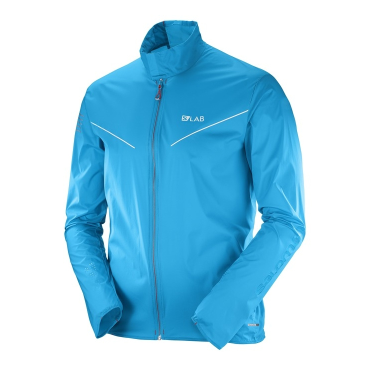 Куртка SALOMON S-LAB LIGHT JACKET M Transcend BLUE фото 1