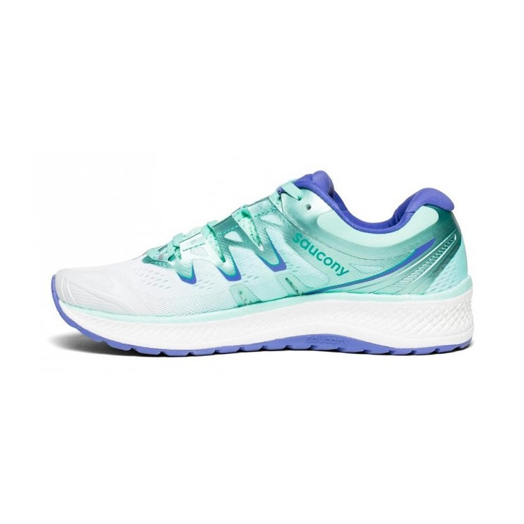 Кроссовки Saucony TRIUMPH ISO 4 White/Aqua (W) (2018-2019) фото 1