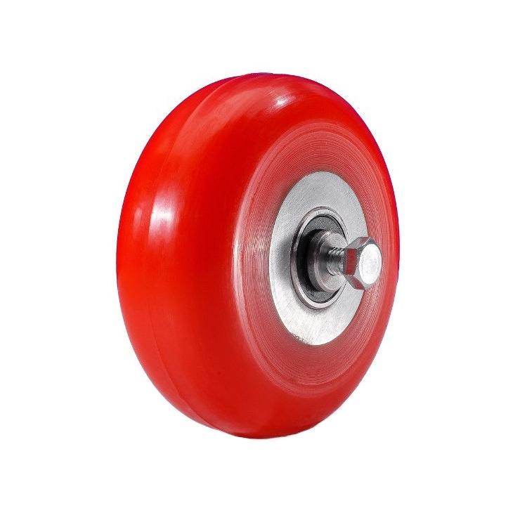 Ролик для коньковых лыжероллеров Shamov (тип START) модель 01-1 полиуретан 80x30 мм фото 1