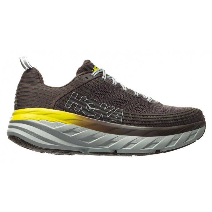 Кроссовки мужские Hoka M BONDI 6 BLACK OLIVE / PAVEMENT фото 1