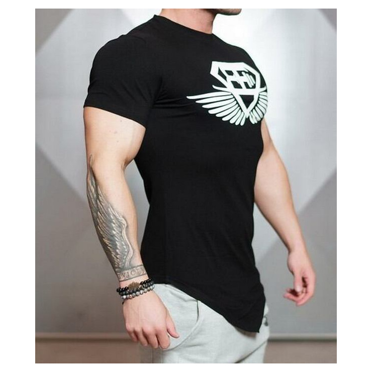 Футболка Engineered-life Prometheus T-shirt 3.0 Black & White, черный/белый лого фото 2