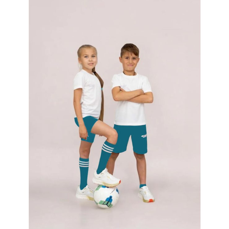 Комплект RAY (Kids) белый - морская волна  фото 1