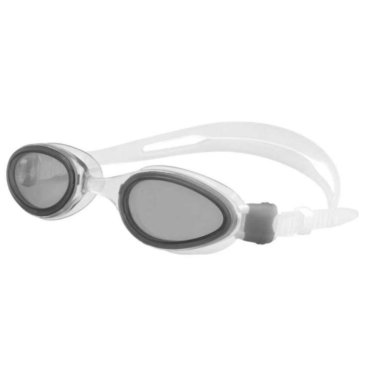 Очки плавательные Larsen S1201 серый (ПВХ+поликарбонат) фото 3