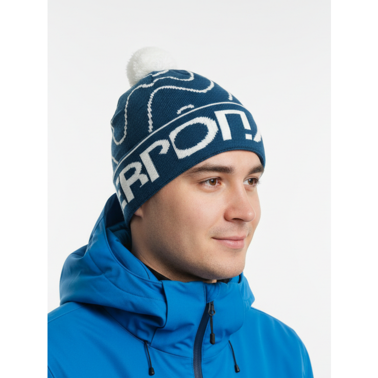 Шапочка синяя Европа-Азия 2025 фото 2