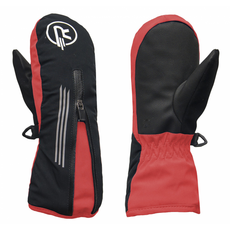 Перчатки RAY RY-06-804 Black/Red (чёрный/красный) фото 1