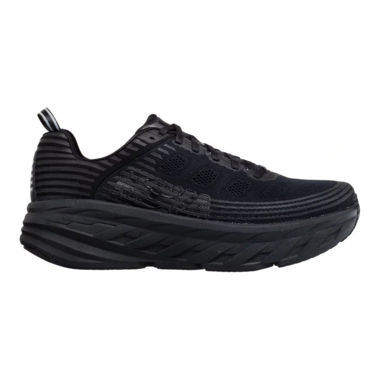 Кроссовки мужские Hoka M BONDI 6 BLACK / BLACK фото 1