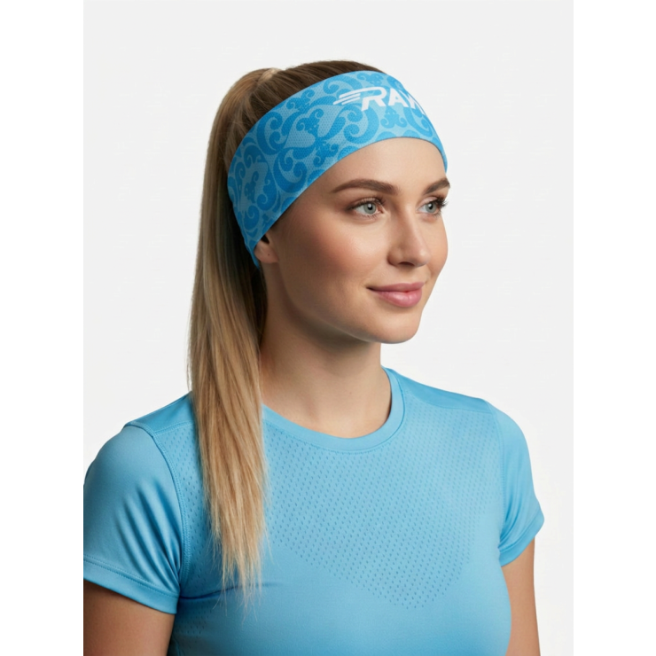 Повязка летняя облегчённая (UNI)  принт узор фото 2