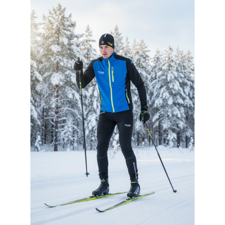 Шапочка RAY модель RACE материал термо-бифлекс черный фото 3