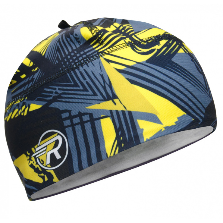 Шапочка RAY модель RACE материал термо-бифлекс жёлтый/серый фото 1