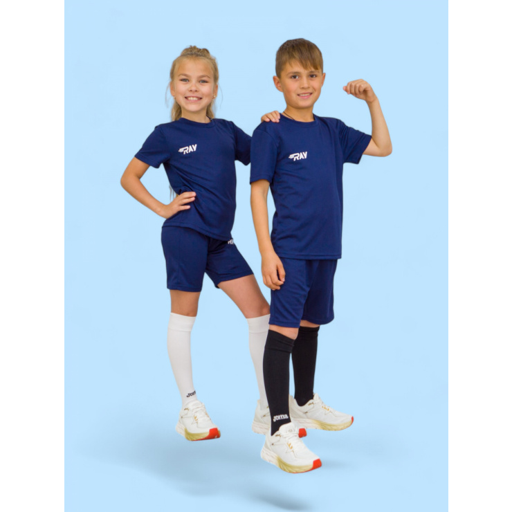 Комплект RAY (Kids) темно-синий, лого белый  фото 4