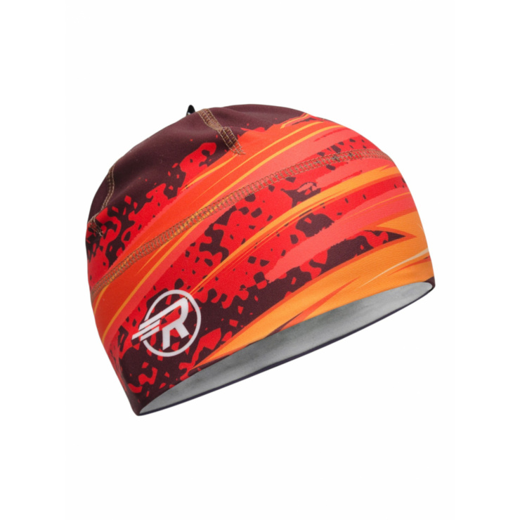 Шапочка RAY модель RACE материал термо-бифлекс FAST оранжевый/красный фото 1