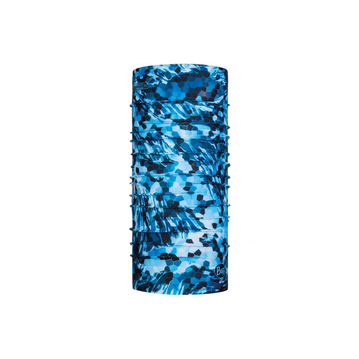 Бандана BUFF Bugslinger CoolNet® UV+ Mosaic Camo Marine Blue (US:one size) фото 1