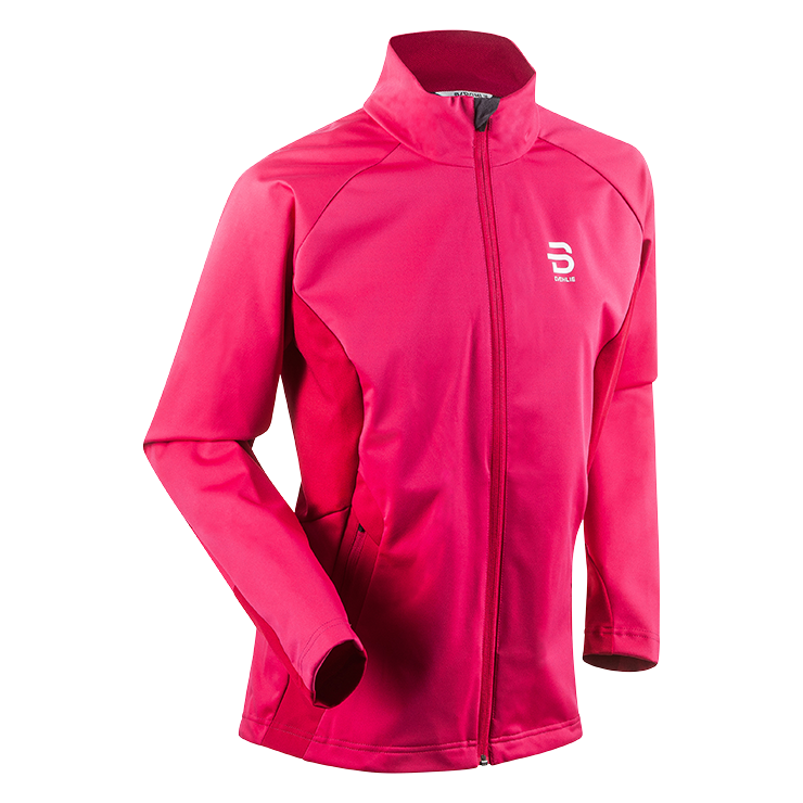 Куртка беговая Bjorn Daehlie 2017-18 Jacket Cavalese Wmn Bright Rose фото 1