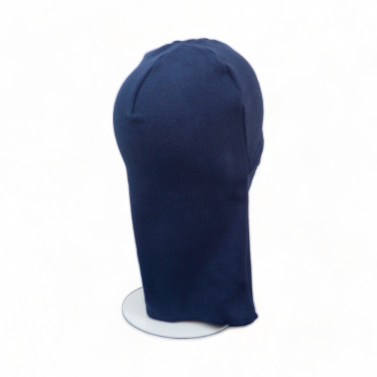 Маска ветрозащитная (шлем) флис, темно-синий фото 10