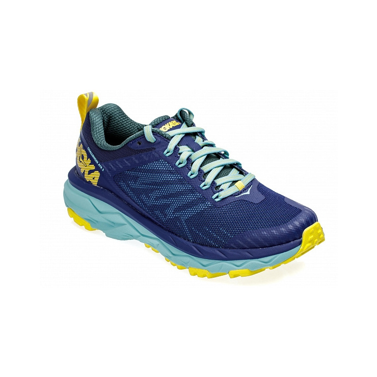 Кроссовки женские Hoka W CHALLENGER ATR 5 MEDIEVAL BLUE / MALLARD GREEN фото 3