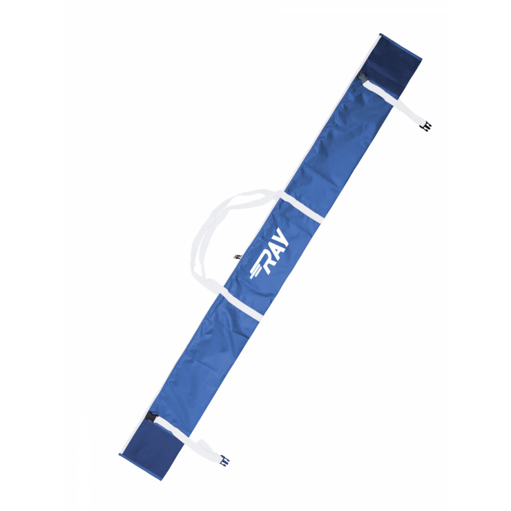 Чехол для лыж RAY облегченный на молнии синий/синий фото 1