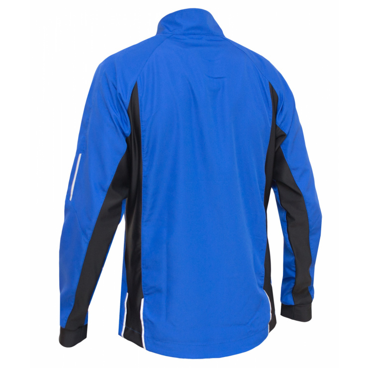 Куртка беговая RAY SPORT (летняя) синий/черный фото 2