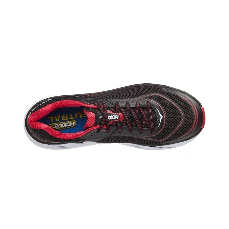 Кроссовки мужские Hoka M NAPALI BLACK / RACING RED фото 4