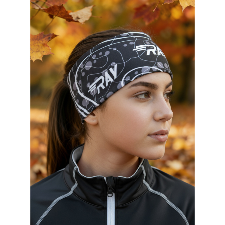 Повязка трикотажная принт RAY принт Абстракция  фото 1