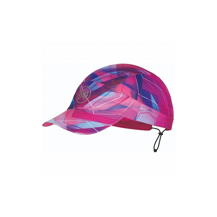Кепка BUFF Pack Run Cap Patterned R-ShatteRed Multi (US:one size) фото 1