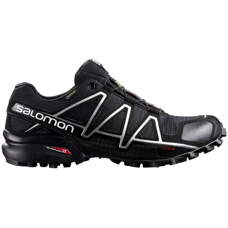 Кроссовки SALOMON SPEEDCROSS 4 GTX BLACK/BLACK фото 2