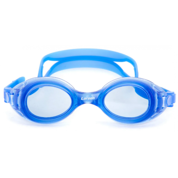 Очки плавательные Larsen DS7 синий (ПВХ) фото 1