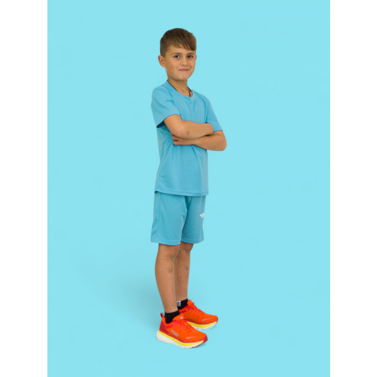 Комплект RAY (Kids) бирюзовый, лого белый фото 4