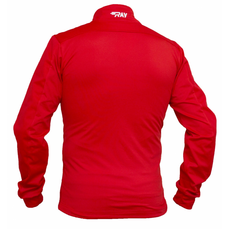 Куртка разминочная RAY модель CASUAL (UNI) красный/красный фото 2