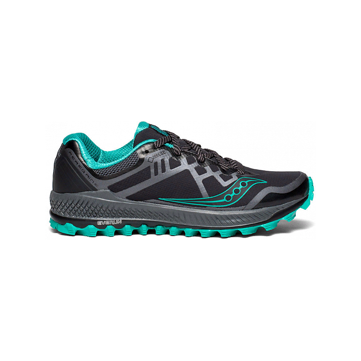 Saucony PEREGRINE 8 GTX BLK GRY BLU W 2018 2019