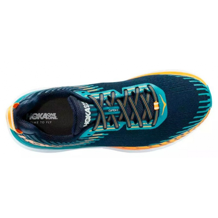 Кроссовки мужские Hoka M CLIFTON 5 BLACK IRIS / STORM BLUE фото 4